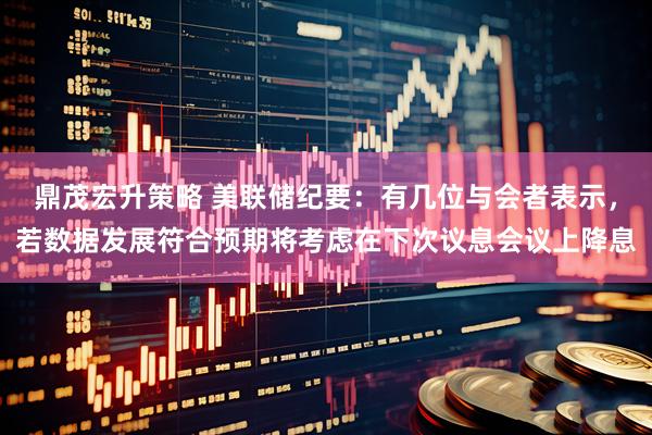 鼎茂宏升策略 美联储纪要：有几位与会者表示，若数据发展符合预期将考虑在下次议息会议上降息